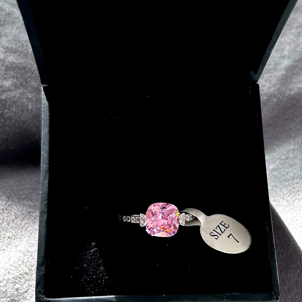 Pink Diamond Ring